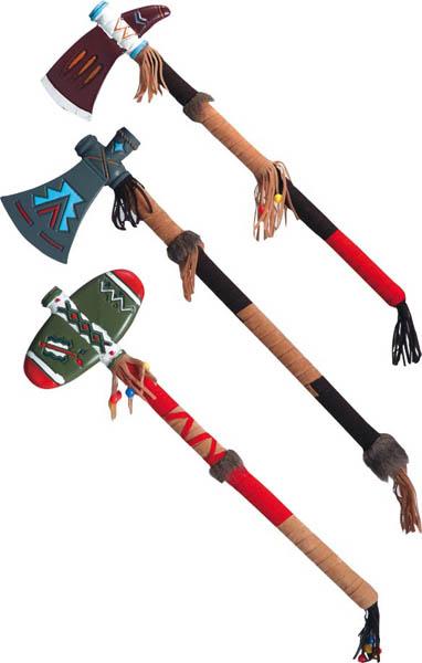 Tomahawk Indien Décoré pas cher