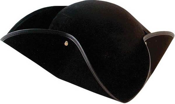 Tricorne Noir Adulte pas cher